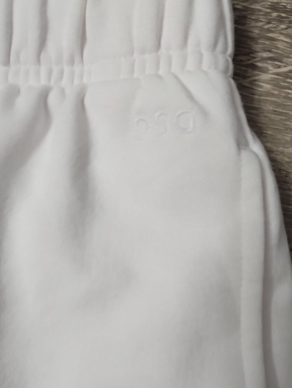 DSG Women's Fleece So Soft Mid-Rise Short In Pure White Size Small New With Tag - Picture 3 of 7